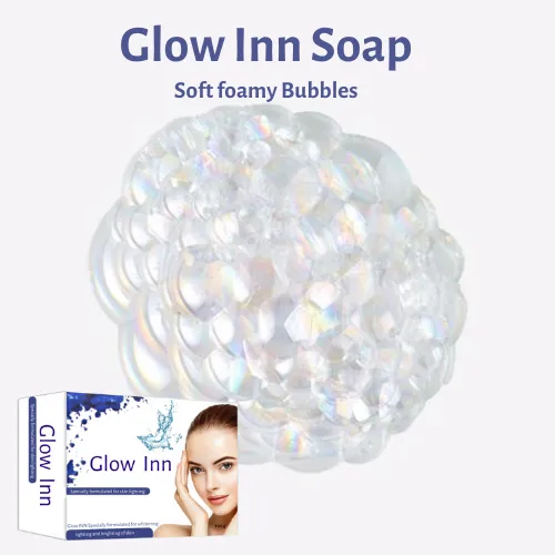 Nourish & Flourish Glow Inn Skin Lightening and Brightening Soap