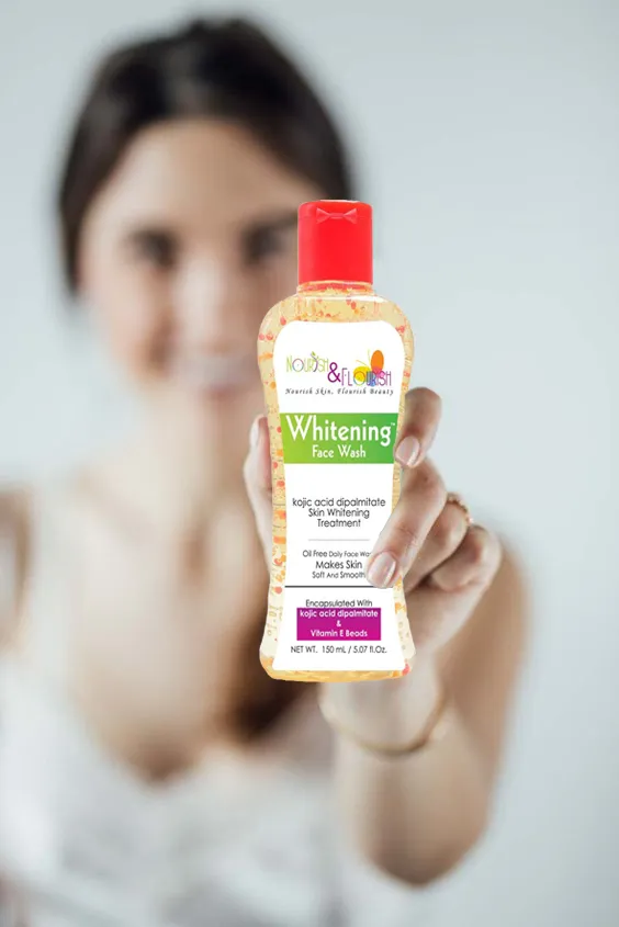 Nourish & Flourish Whitening Face Wash - Kojic Dipalmitate