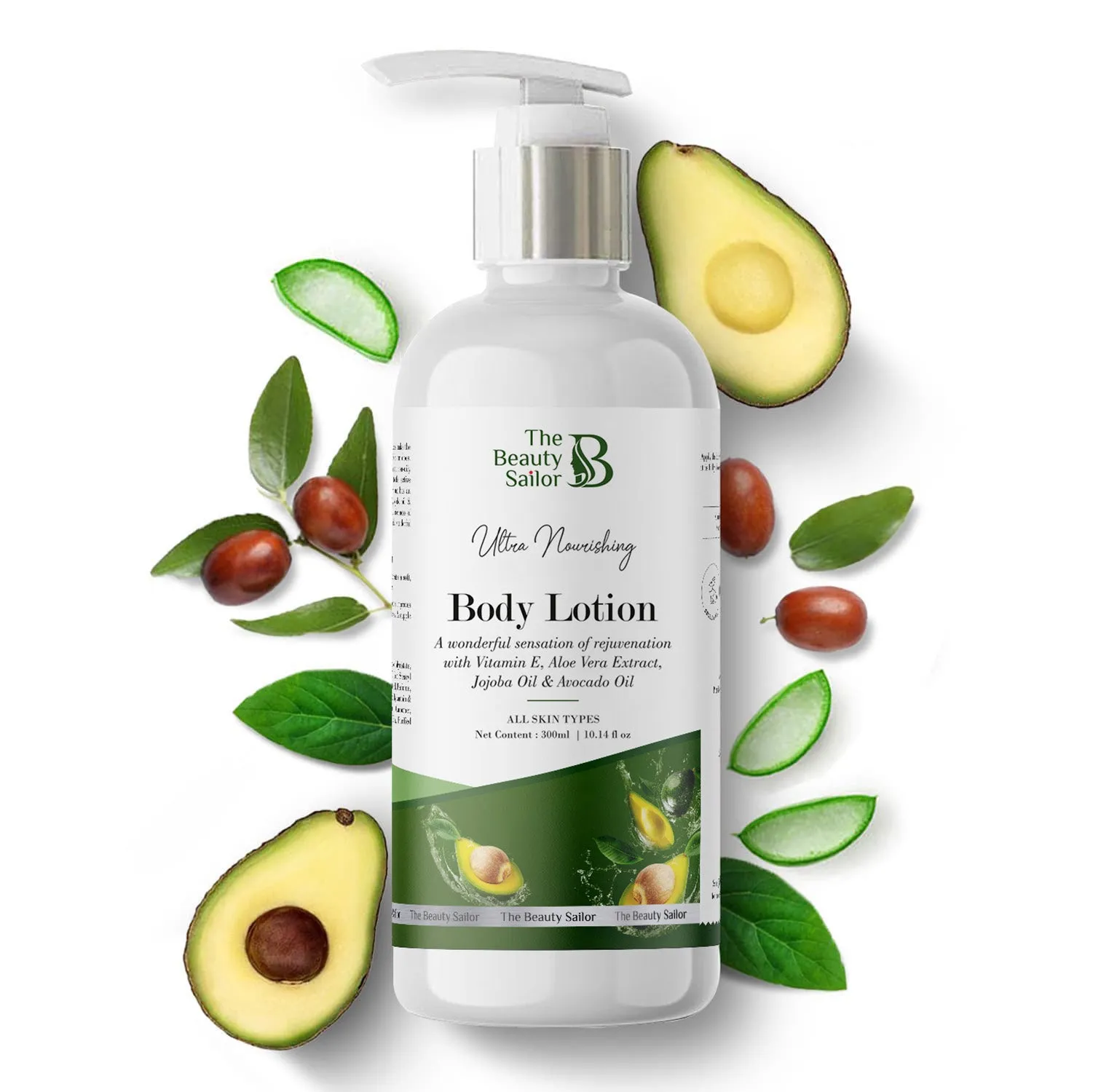 Nourishing Body Lotion With Avocado - 300ml