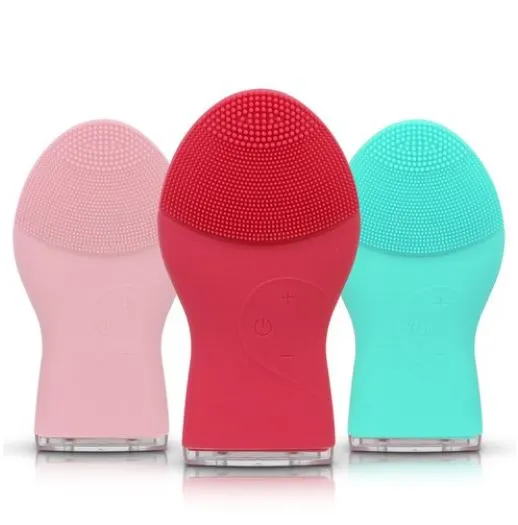 OMT Wireless Rechargeable Face Washing Brush Massager Cleanser 1ea