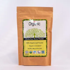 Organic Colorless Henna Leaf Powder For Hair