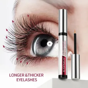 Organic Eyelash Growth Serum - Cruelty-Free Lash Enhancer for Longer, Thicker Lashes in 14 Days