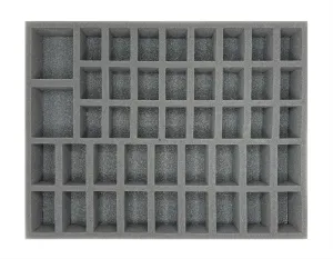 (Ork) 40 Beast Snagga Boyz and Zodgrod Wortsnagga Foam Tray (BFL-2)