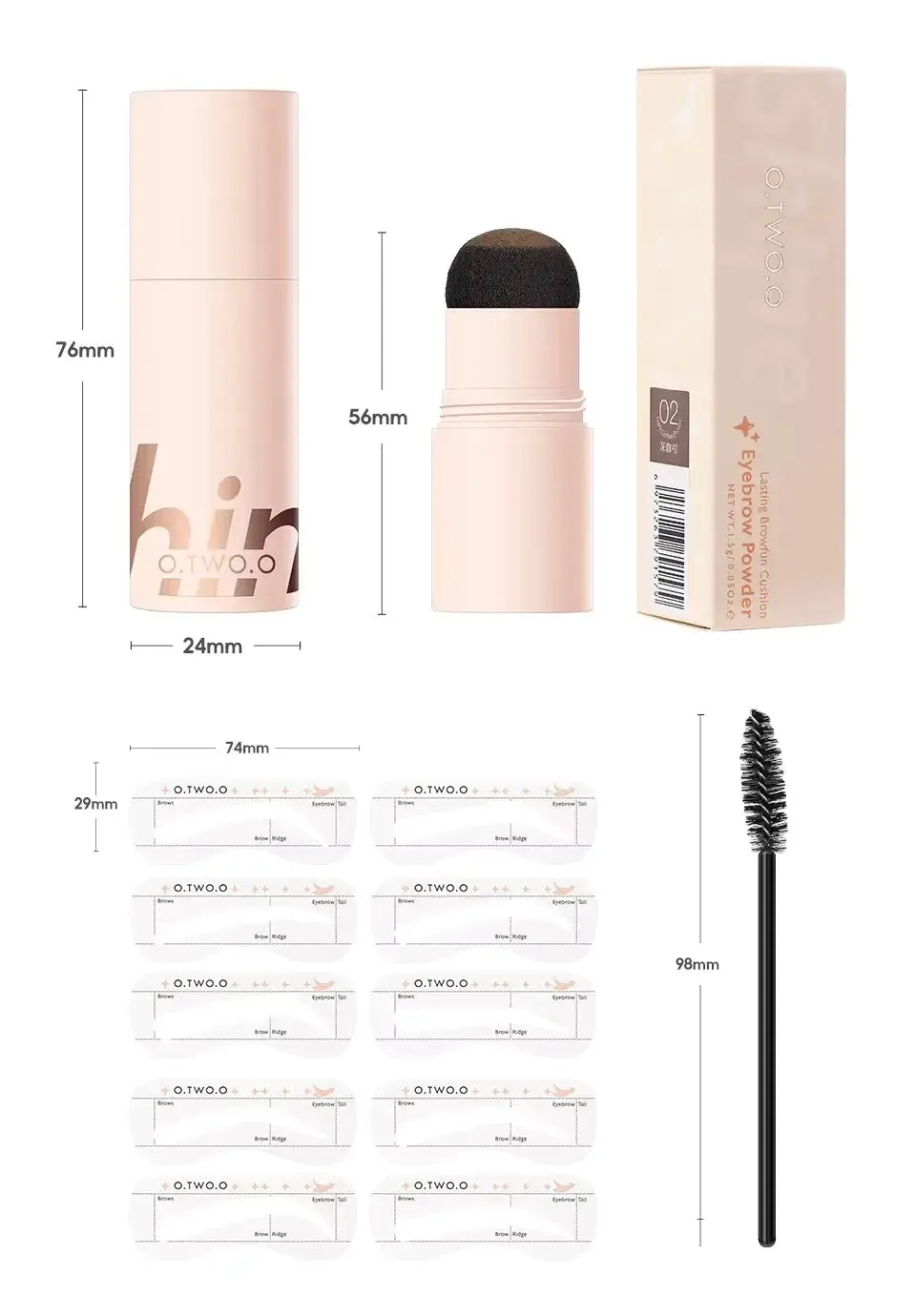OTO COSMETICS EYEBROW CUSHION POWDER - ( Upto 90% Off )