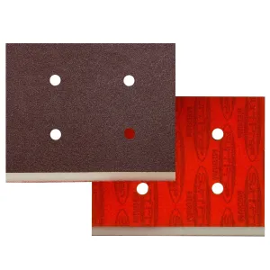 OVERSIZED 3″ X 4″ SurfPrep Foam Pads – 1/2″ Thick (Premium Red A/O) Box of 12