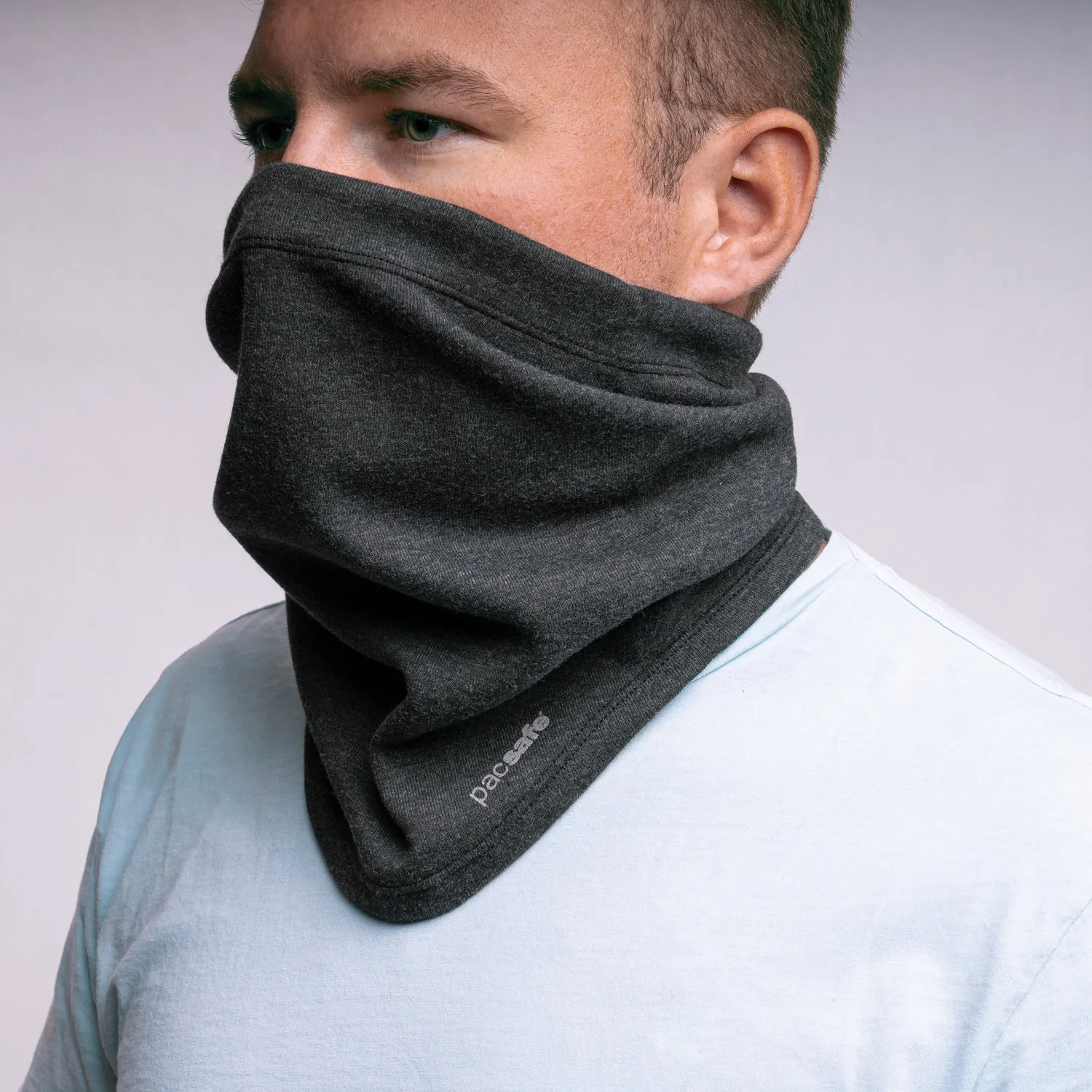 Pacsafe Neck Gaiter with Polygiene Stay Fresh and Polygiene Odor Crunch