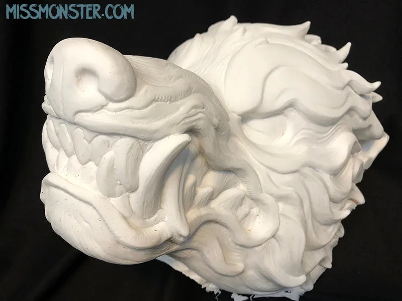 !!PATREON-ONLY!!WAVEWOLF BLANK MASK PREORDER ROUND 2 ***SHIPS SEPTEMBER/OCTOBER***
