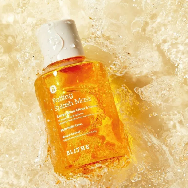 Patting Splash Mask Energy Yellow Citrus & Honey