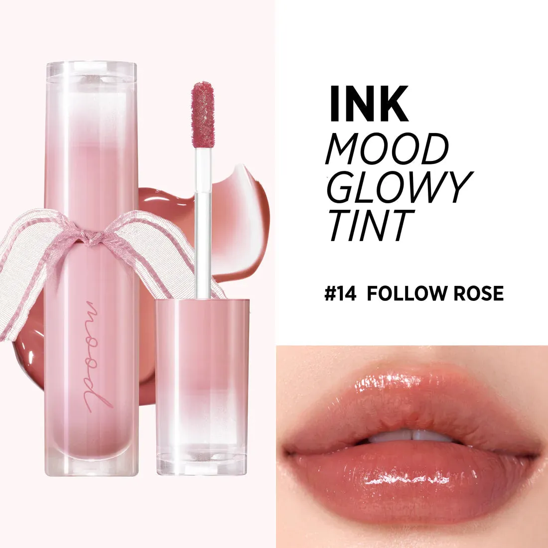 Peripera - Ink Mood Glowy Lip Tint Peritage Collection #14 Follow Rose