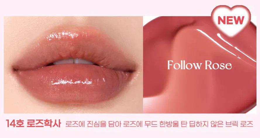Peripera - Ink Mood Glowy Lip Tint Peritage Collection #14 Follow Rose