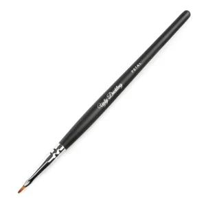 PETAL BRUSH - MATTE BLACK WOOD HANDLE