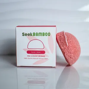 Pink Clay Konjac Sponge