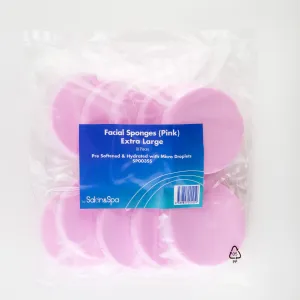 Pink Round Sponges Large