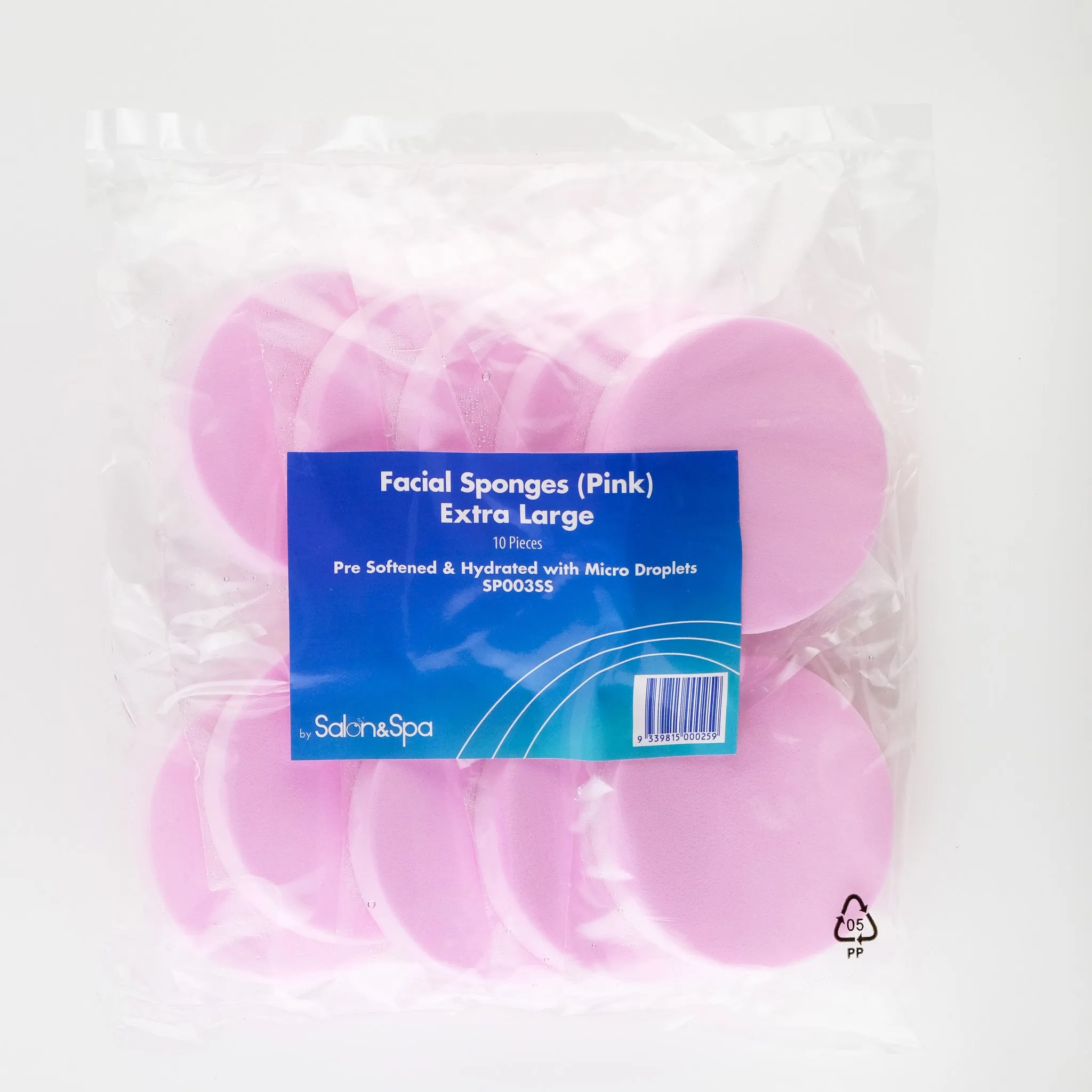 Pink Round Sponges Large