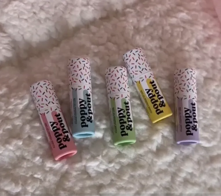 Poppy & Pout - Lip Balm, Birthday Confetti Cake