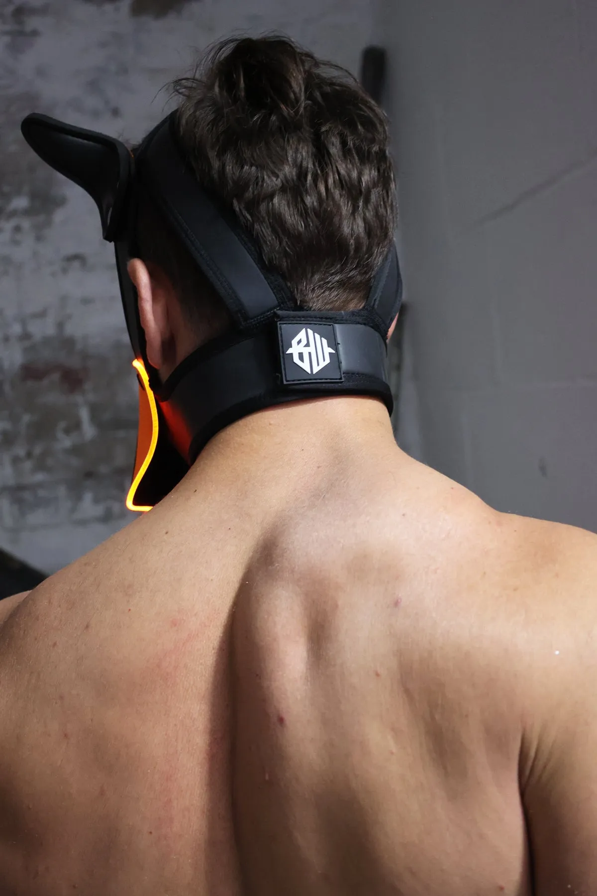 Poundtown Pup Mask 2.0 - Neon Orange