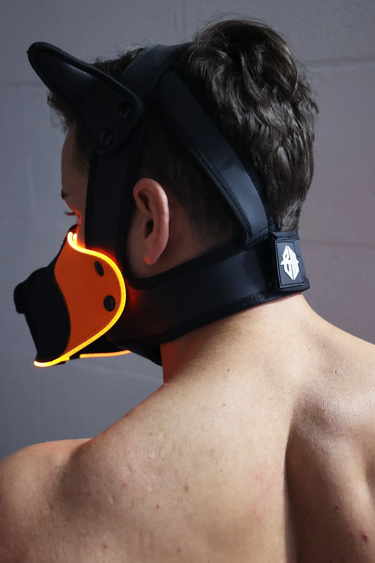 Poundtown Pup Mask 2.0 - Neon Orange