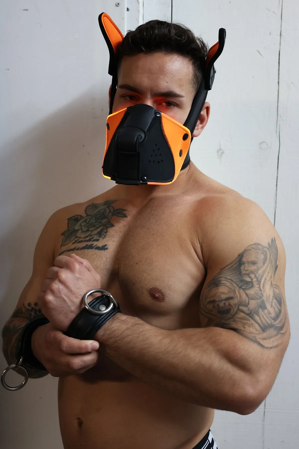 Poundtown Pup Mask 2.0 - Neon Orange