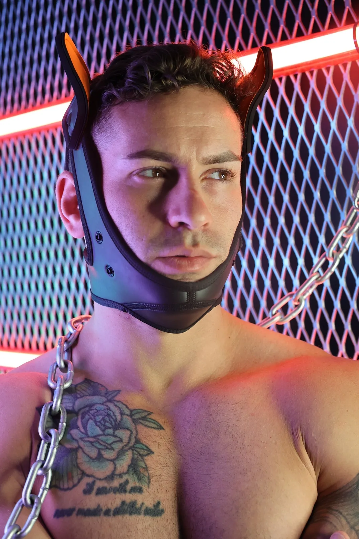 Poundtown Pup Mask 2.0 - Neon Orange