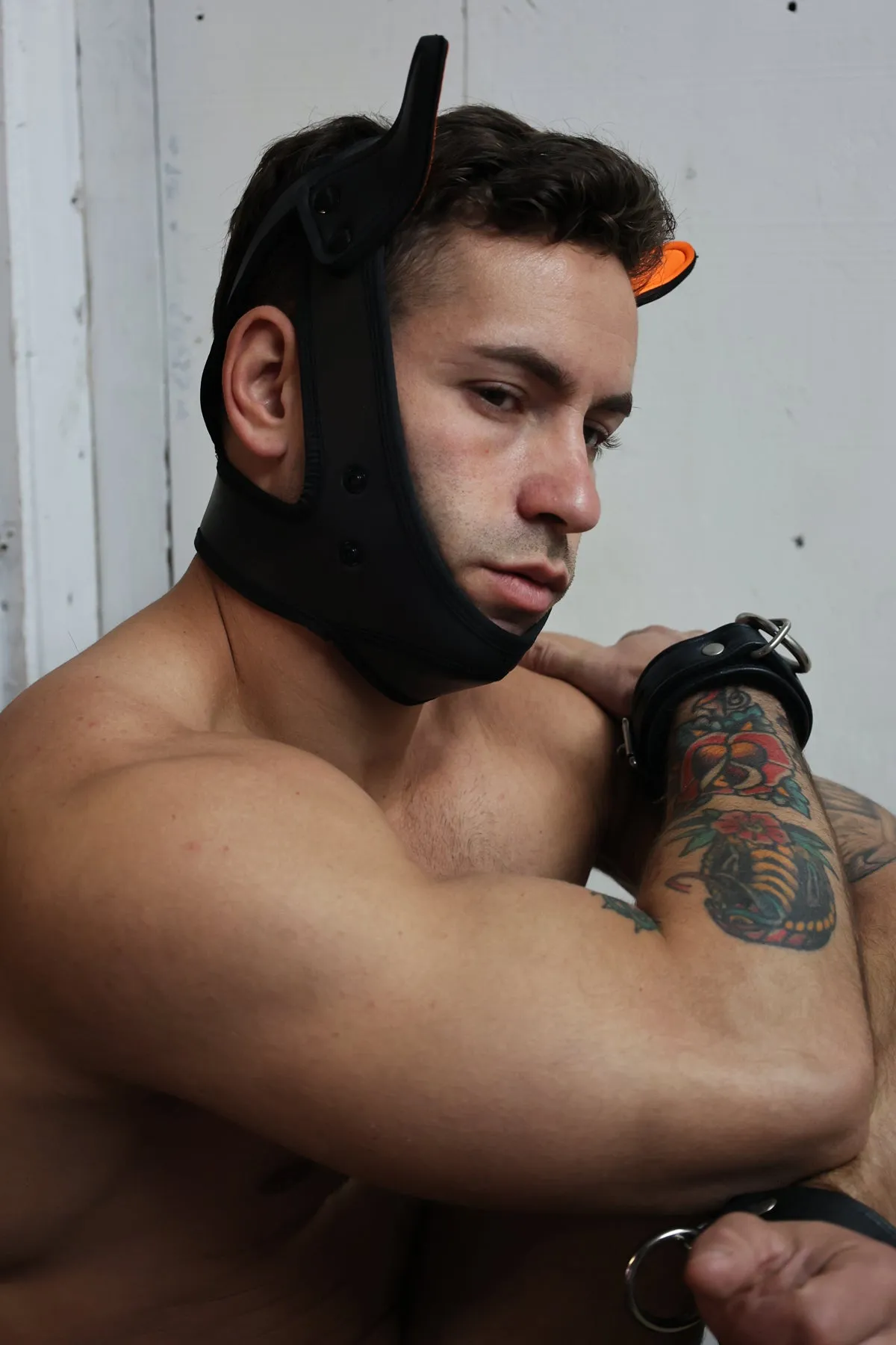 Poundtown Pup Mask 2.0 - Neon Orange