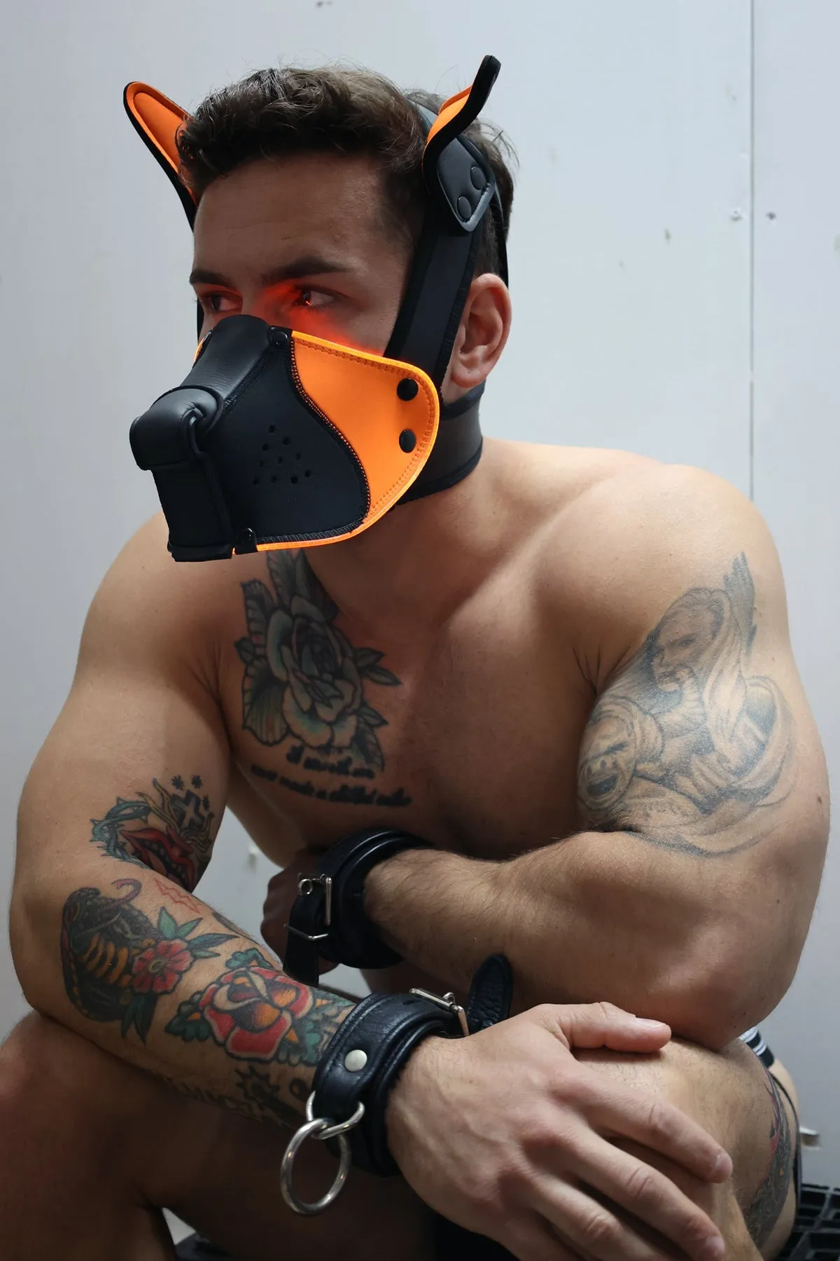Poundtown Pup Mask 2.0 - Neon Orange