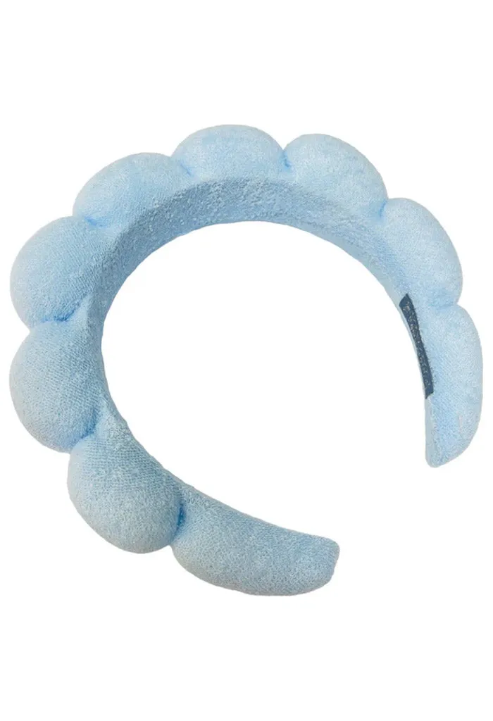 Powder Puff Headband-Baby Blue