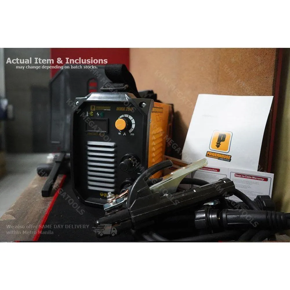 Powerhouse MMA 200 (Mini) DC Inverter Welding Machine (Hyper Series) 200A