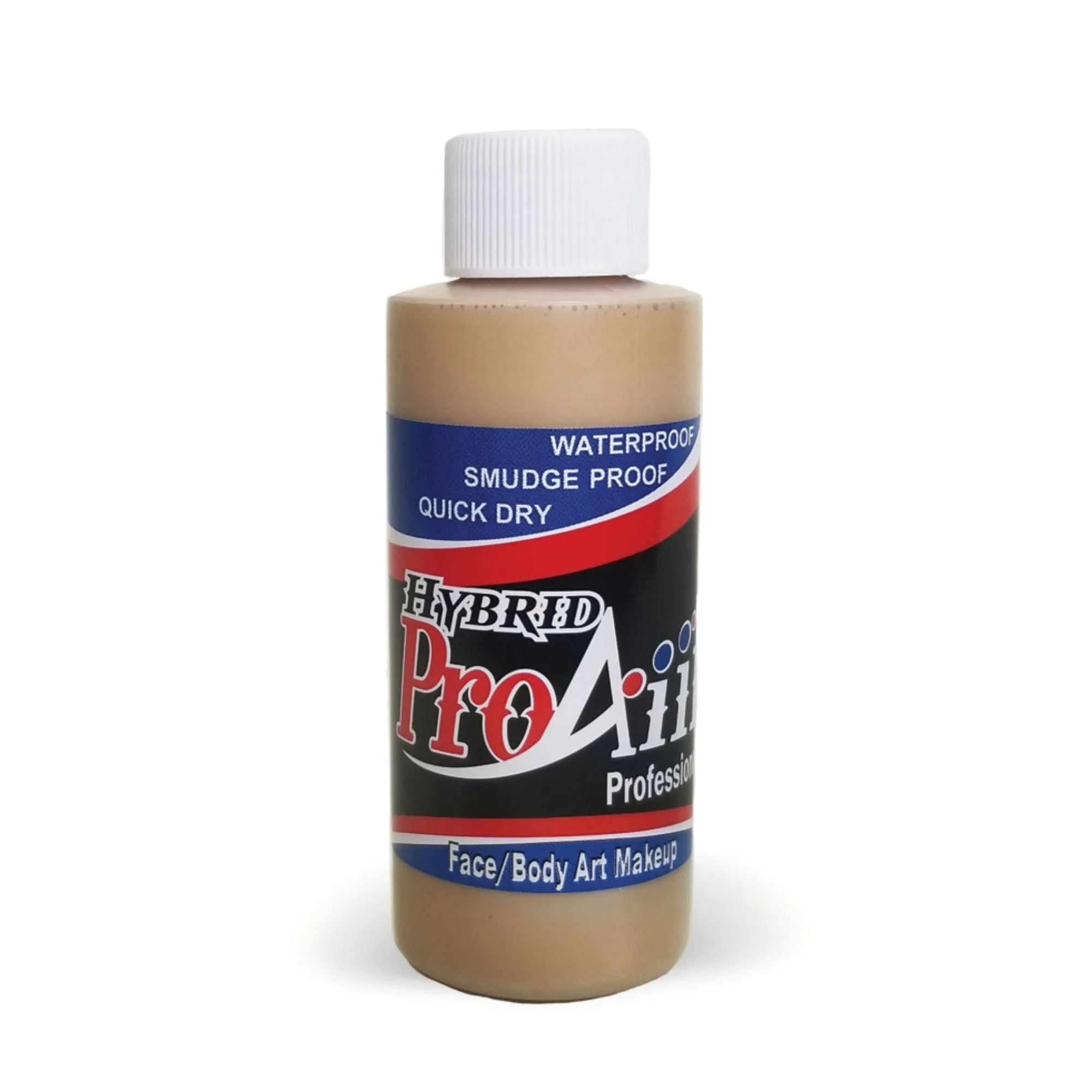 ProAiir Hybrid Waterproof Makeup Face & Body Paint Singles 4oz