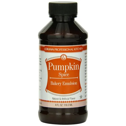 Pumpkin Spice Lorann Baking Emulsion 4 oz.