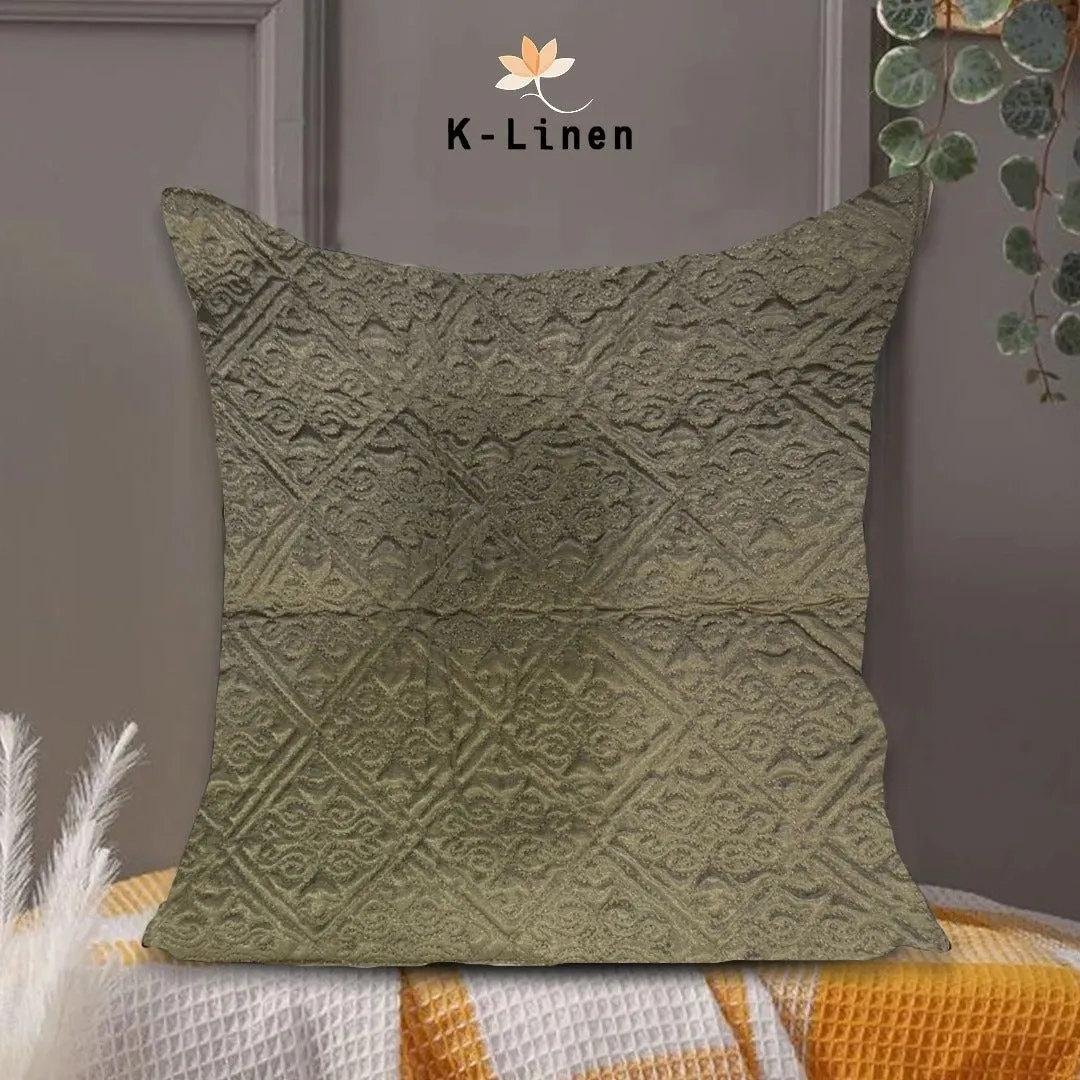 Quilted Cushion Cover - Infinique - Pack Of Two