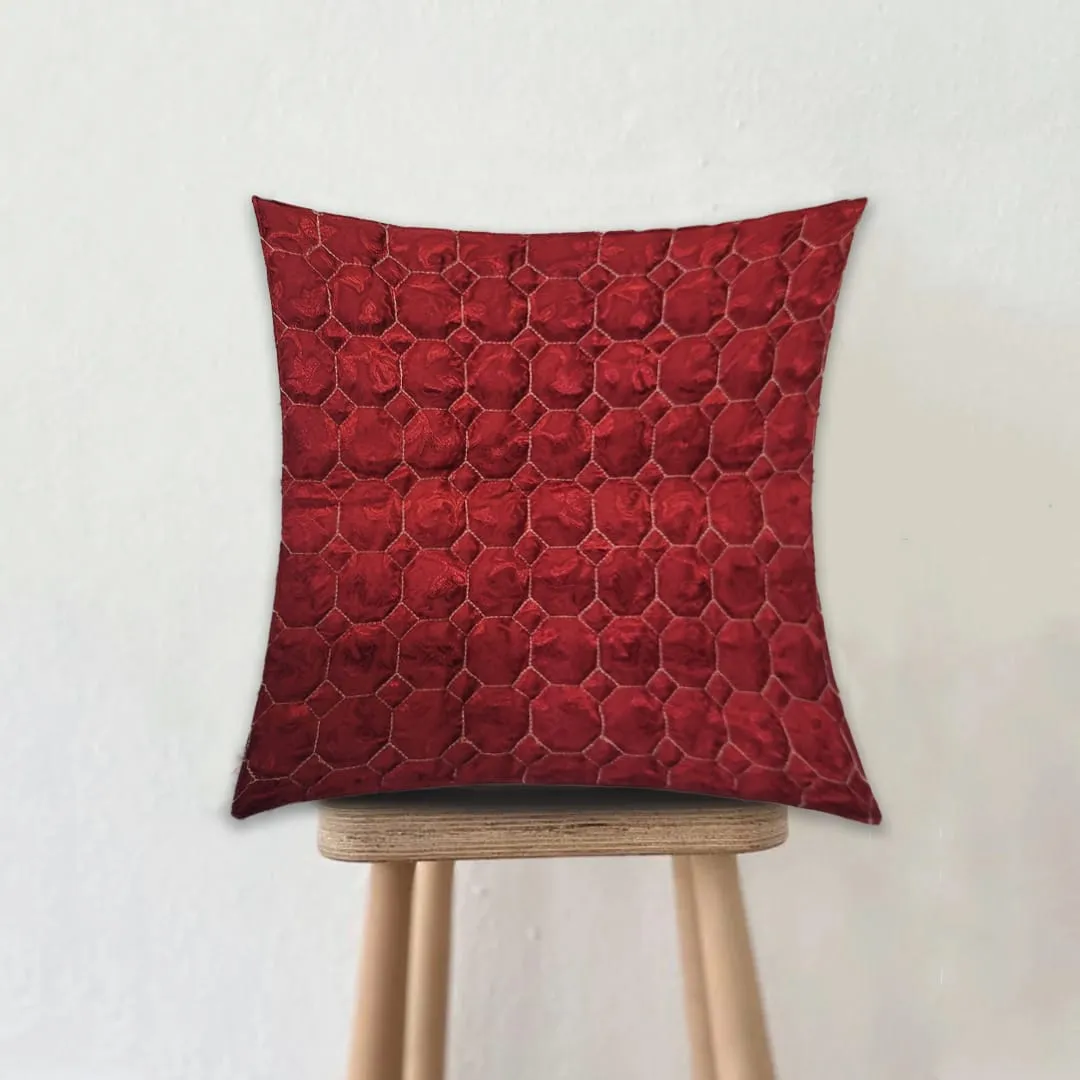 Quilted Cushion Cover - Splendor - Pack Of Two