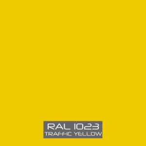 RAL 1023 Traffic Yellow Powder Coating Paint 1 LB