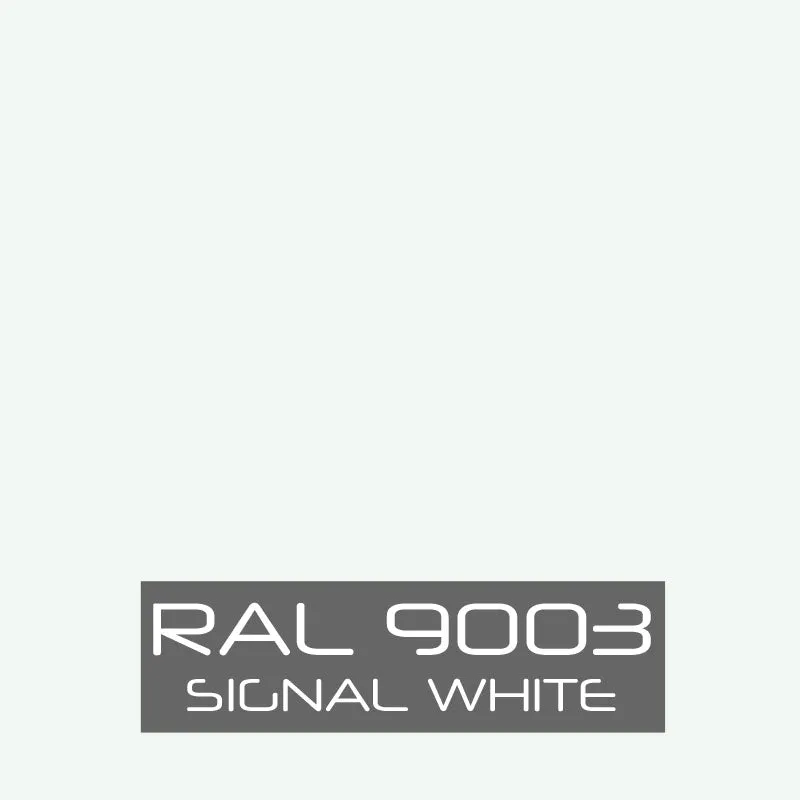 RAL 9003 Signal White Powder Coating Paint 1 LB