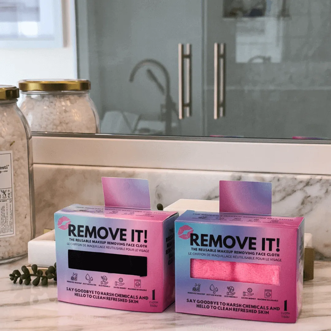 Remove It Make Up Cloth Single Pink
