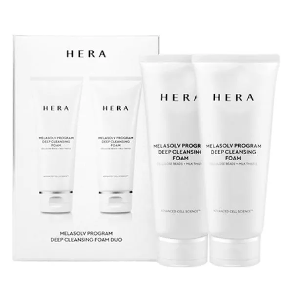 [Renewal] HERA Melasove Program Deep Cleansing Foam Duo Set >> Refresh Cleansing Foam