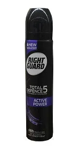 Right Guard Deodorant Spray Total Defence 5 Active Power 250 ml