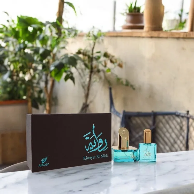 Riwayat El Misk by Afnan Eau De Parfum Spray   Free .67 oz Travel EDP Spray