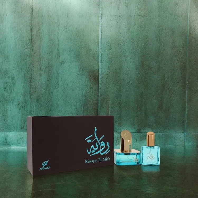 Riwayat El Misk by Afnan Eau De Parfum Spray   Free .67 oz Travel EDP Spray