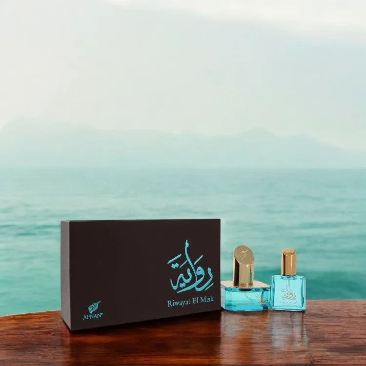 Riwayat El Misk by Afnan Eau De Parfum Spray   Free .67 oz Travel EDP Spray