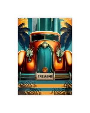Roaring 20s Car Poster