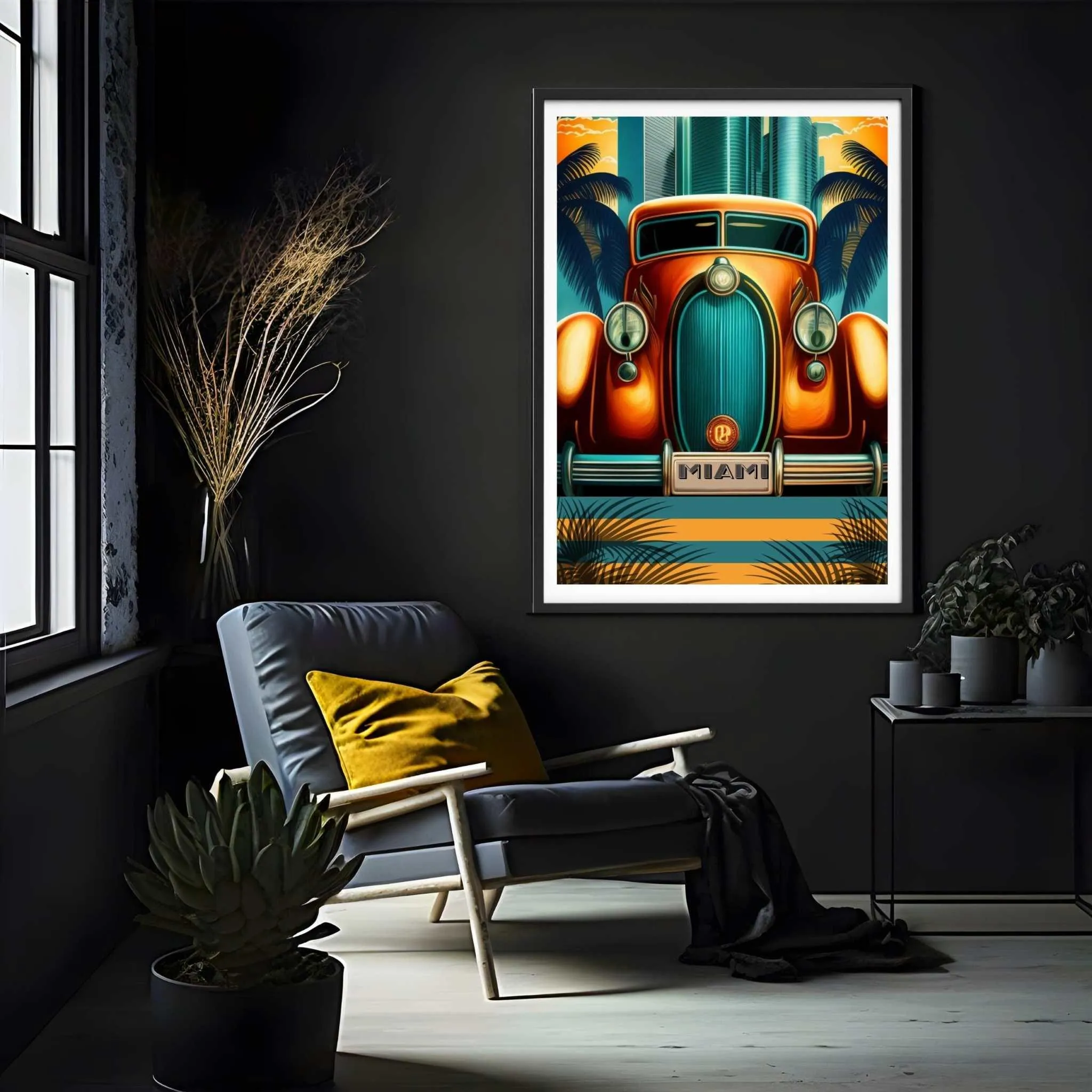 Roaring 20s Car Poster