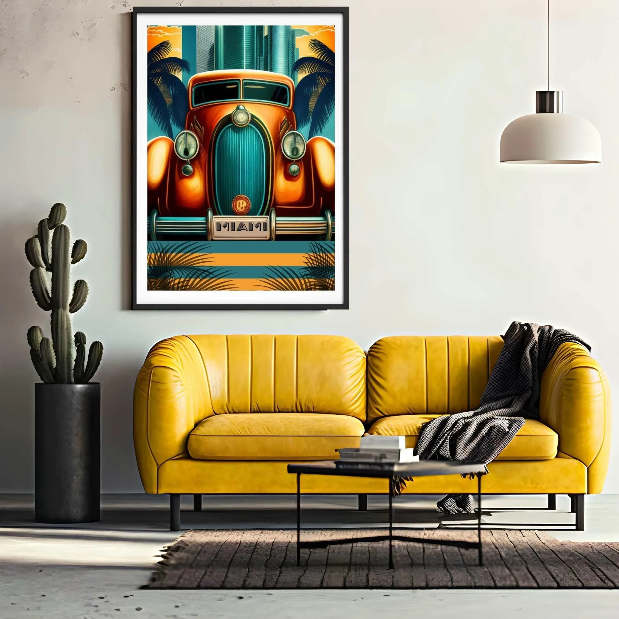 Roaring 20s Car Poster