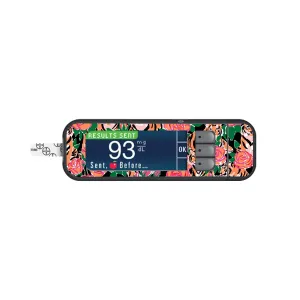 Rosey Tigers for Bayer Contour Next Glucometer