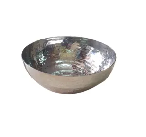 Round Hammered Serving Bowl, Stainless Steel, 5", 400 ML