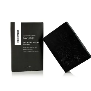 Rustic Maka Charcoal   Clay Bar Soap: Detoxing | Underarms   Body - 12 Bars x 4 oz case