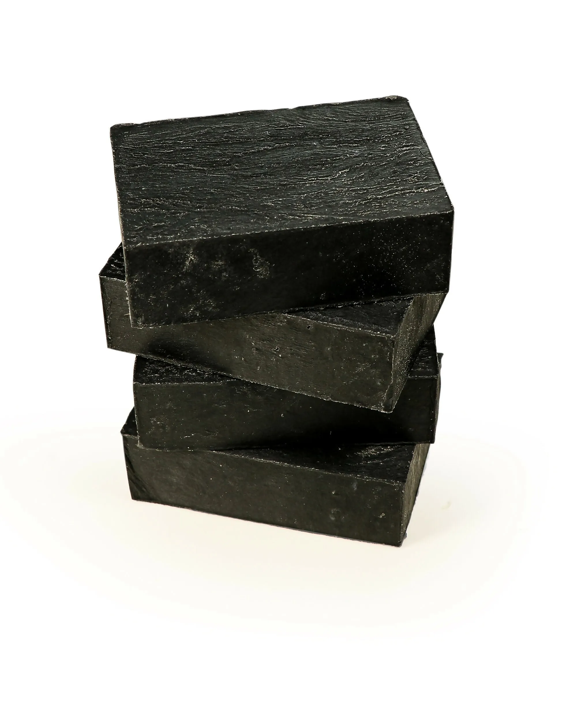 Rustic Maka Charcoal   Clay Bar Soap: Detoxing | Underarms   Body - 12 Bars x 4 oz case