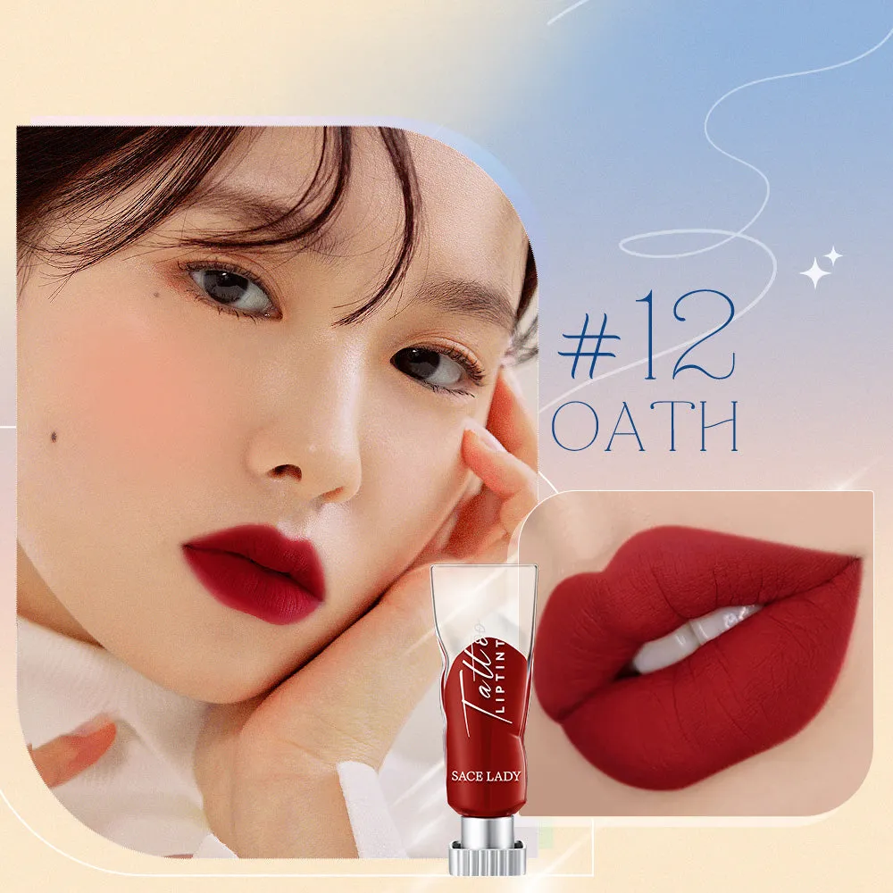 SACE LADY Matte Lipsticks - Long-Lasting, Highly Pigmented Tattoo Lip Tint