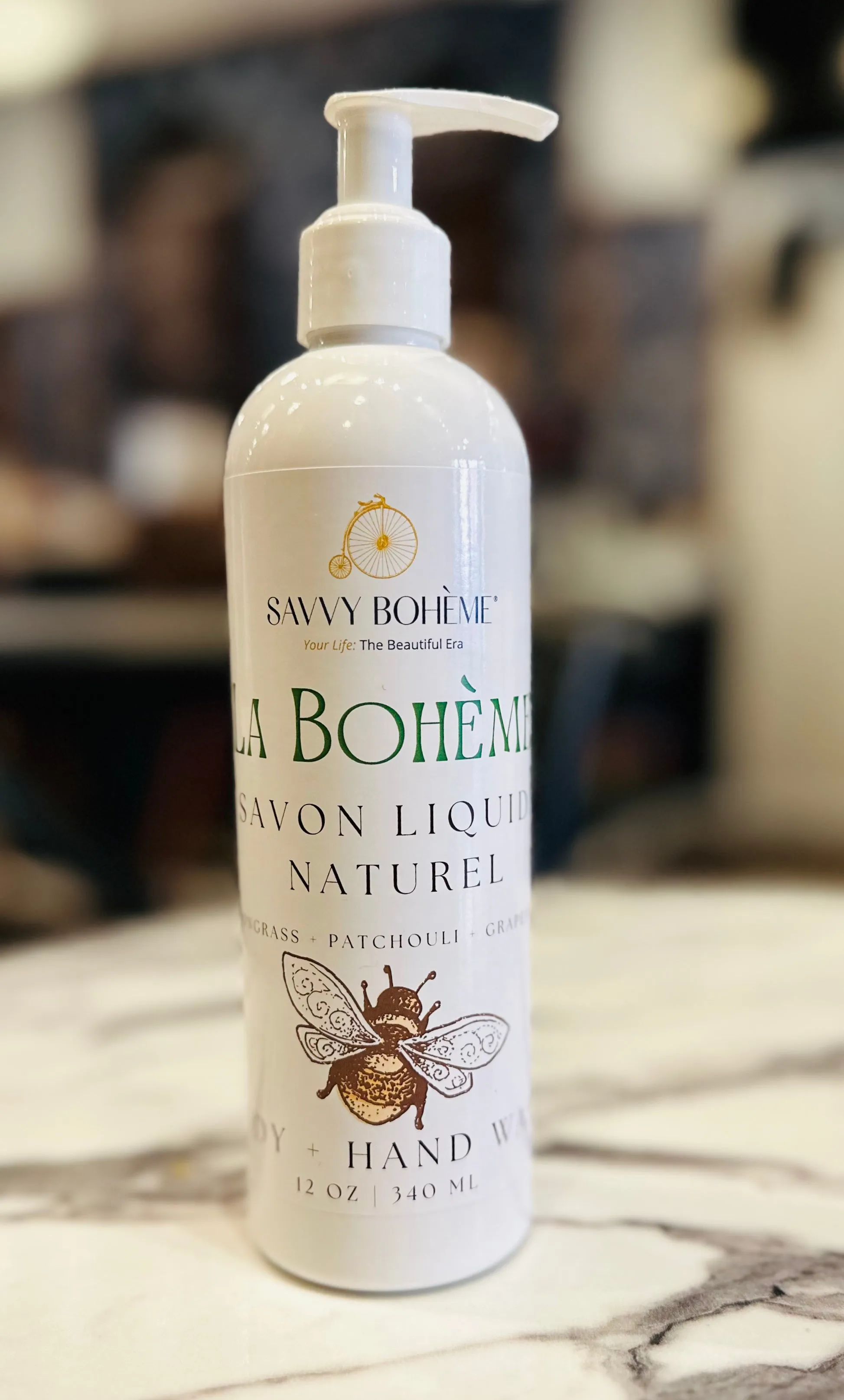 Savon Liquide Naturel Body & Hand Wash