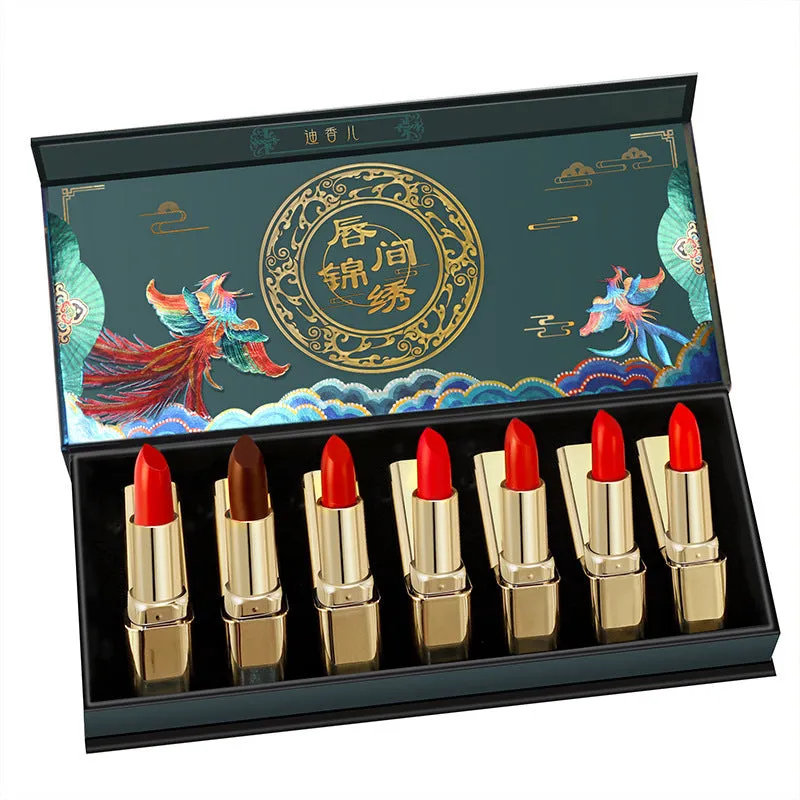 Seven Fairies Carved Lipstick Set