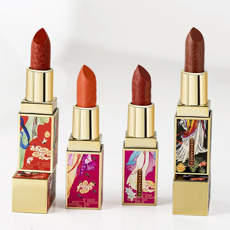Seven Fairies Carved Lipstick Set